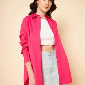 pink shirts for women