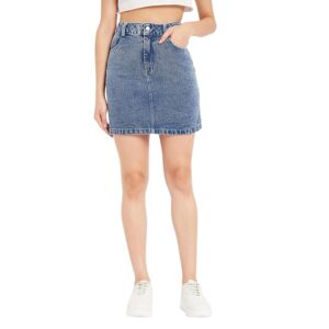 denim skirts for women