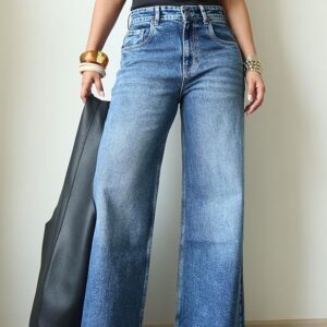 baggy blue jeans womens